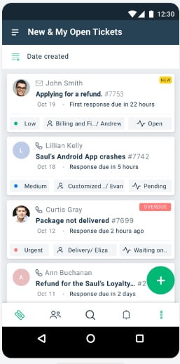 Sistema de Tickets App Freshdesk